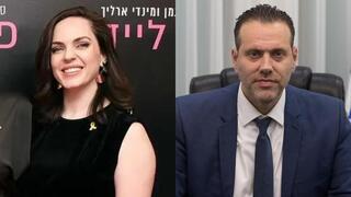 שר התרבות מיקי זוהר והתסריטאית מינדי ארליך