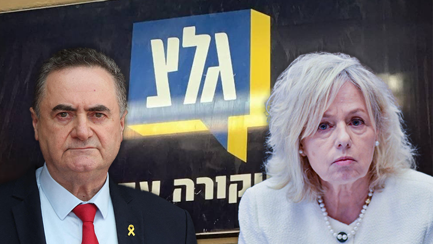 Defense Minister Israel Katz, Attorney General Gali Baharav-Miara (Photo: Rafi Kotz, Menahem Kahana/ AFP) גלי צה"ל