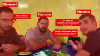 Three Hezbollah eliminated in an Israeli airstrike on Monday 