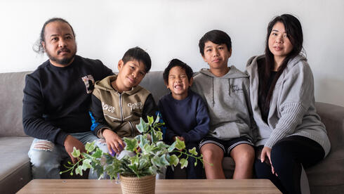 Family behind Vietnamese restaurant in Tel Aviv