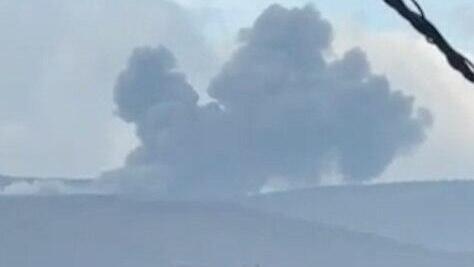  תקיפות באזור אל-הרמל בלבנון (אל-בקאע)