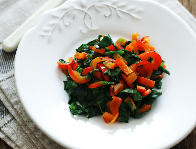 פלפל אדום ותרד