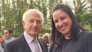 עינת לוי, קיבלה פרס לצד אנדרה אזולאי, היועץ היהודי של ארמון המלוכה