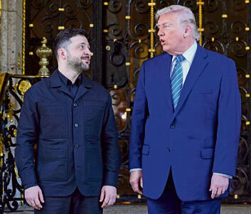 טראמפ וזלנסקי