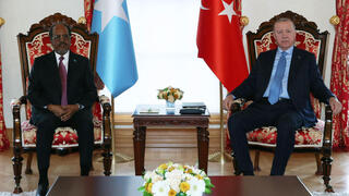 ארדואן יחד עם נשיא סומליה