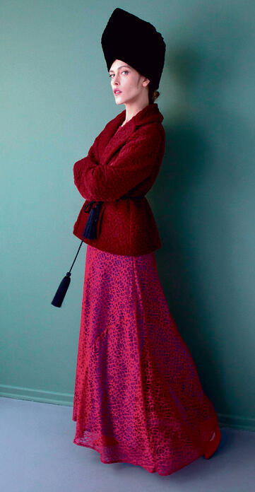 מתוך התערוכה:  יאנה גור  בקולקציית  "עונת הנדודים",  2016