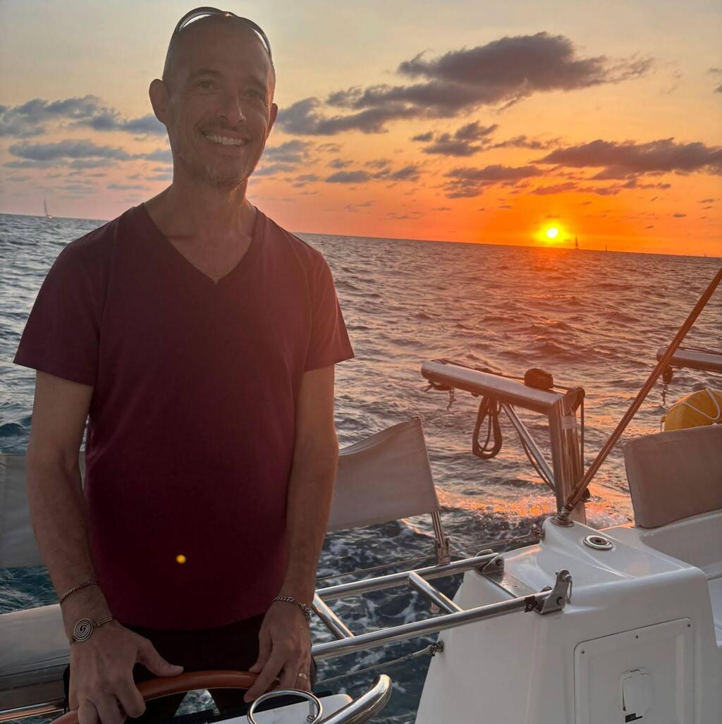 "תפסיק להתבכיין", הטחתי בעצמי. אריק רוזנטל (צילום: אלבום ביתי) אריק רוזנטל סקיפר