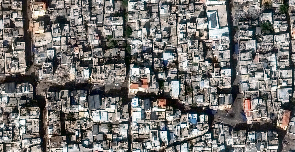 עזה מהאוויר