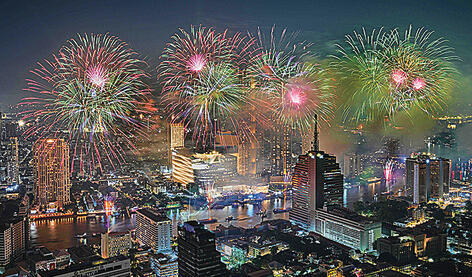 החגיגות בבנגקוק