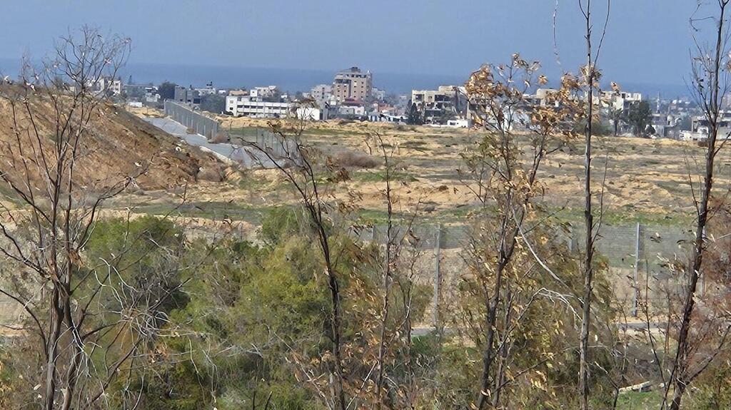The area where the tunnel was located (Photo: Yoav Zitun) מרחב גילוי המנהרה, היום