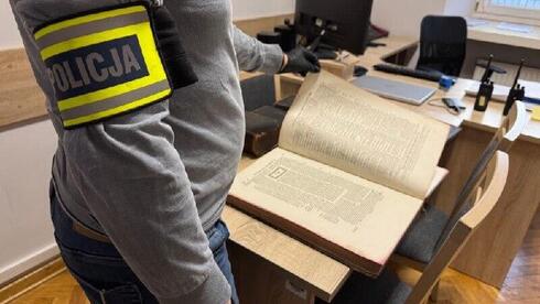 Rare Jewish books, including Talmud volume, recovered in Poland after surfacing online