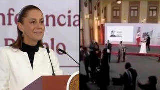 רעידת אדמה התרחשה בזמן מסיבת עיתונאים של נשיאת מקסיקו