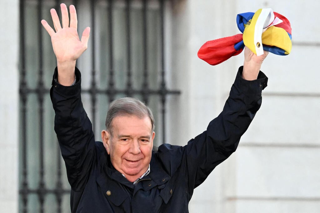 Edmundo González Urrutia (Photo: AVIER SORIANO / AFP) אדמונדו גונזלס אורוטיה