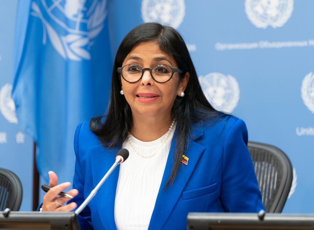 Delcy Rodríguez (Photo: Lev Radin/Shutterstock) דלסי רודריגז