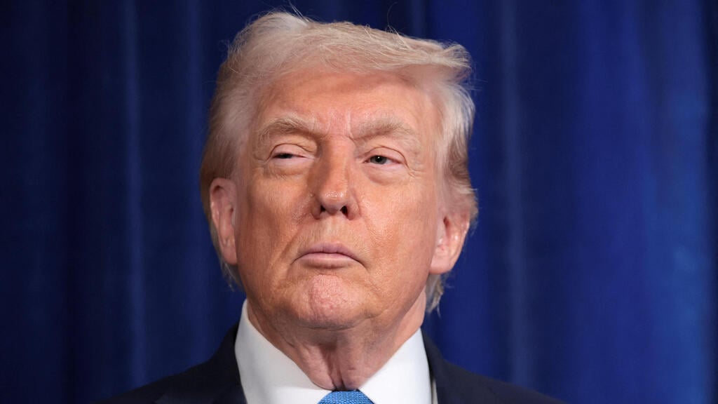 U.S. President Donald Trump (Photo: Reuters/Jonathan Ernst) טראמפ במסיבת העיתונאים על התקיפה בונצואלה