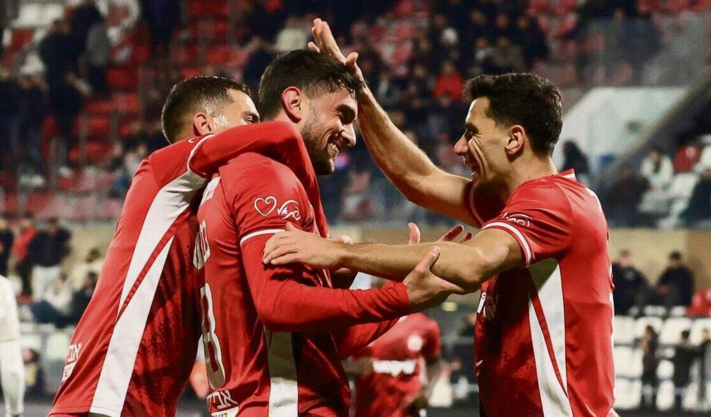 ביטון וכנעאן חוגגים בדוחא (אלעד גרשגורן) ביטון וכנעאן חוגגים בדוחא