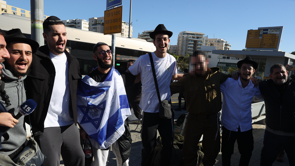 Photo: Yariv Katz חרדים בתהליך חיול בבקו"ם