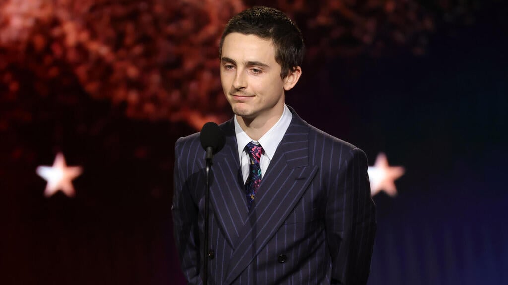Timothée Chalamet at the Critics' Choice Awards, 2026 (Photo: Kevin Winter/Getty Images for Critics Choice Association) טימותי שאלאמה בטקס פרסי המבקרים, 2026