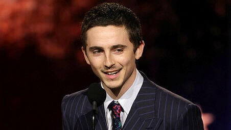 Timothée Chalamet at Critics' Choice Awards, 2026