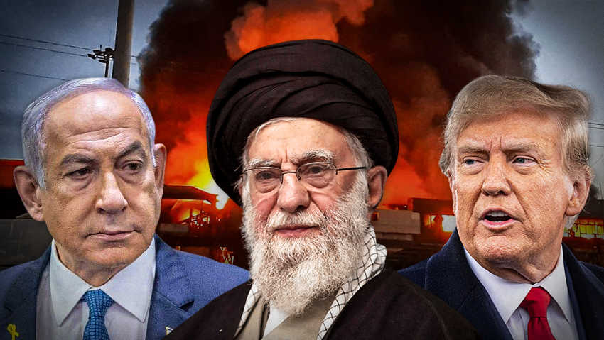 Netanyahu, Khamenei, Trump ( Photos: lev radin/Shutterstock, AP, Nathan Howard/Reuters) Netanyahu, Khamenei, Trump