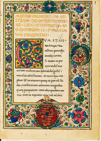 איגרת אריסטיאס, שנת 1480