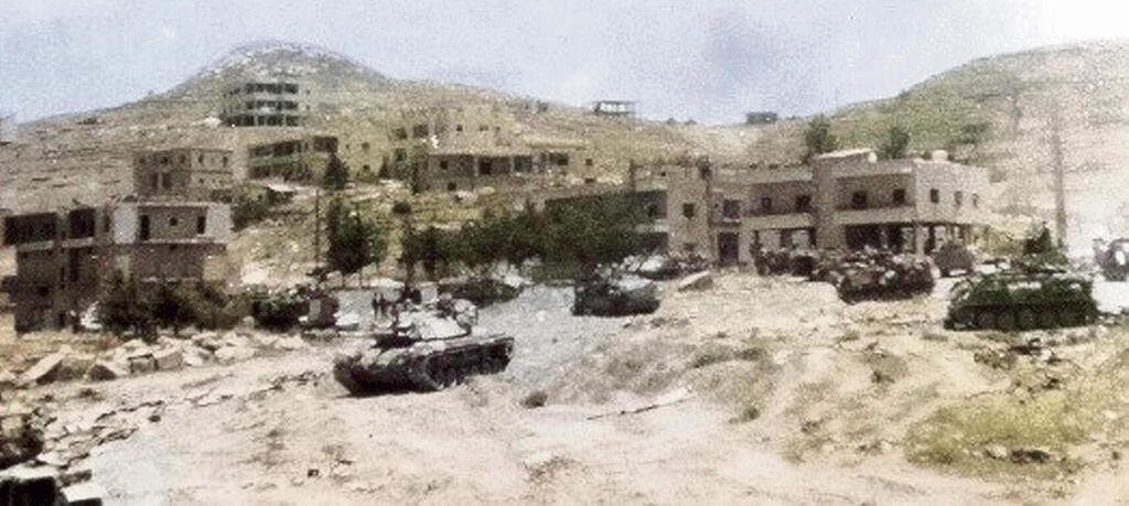500th Brigade tanks in Lebanon (Photo: Kfir Formation heritage site) הטנקים של חטיבת 500 המיתולוגית | צילומים: אתר המורשת של עוצבת כפיר 500