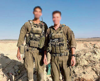 מימין: רב"ט ג' וסמל ל'