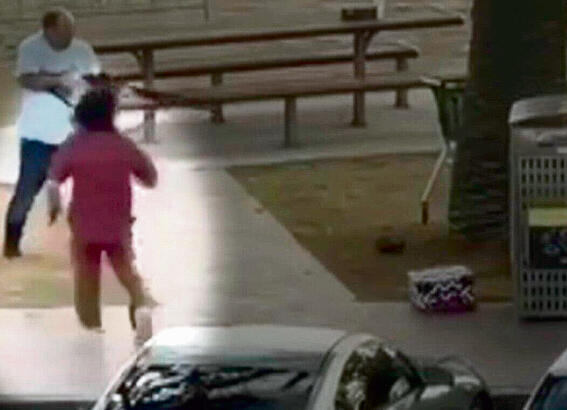 גפן מסתער על המחבל בסידני