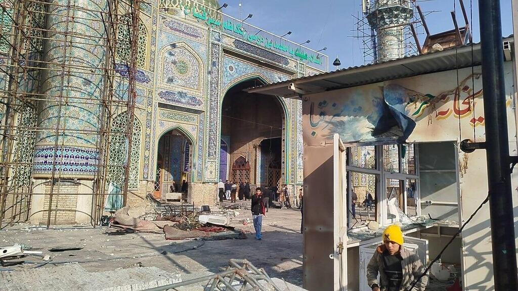 Footage of protest damage released by Iran’s state broadcaster תיעוד הנזק מהמחאות שהפיץ תאגיד השידור האיראני