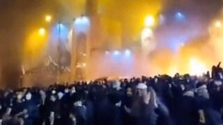 הפגנה טהרן איראן 9 בינואר