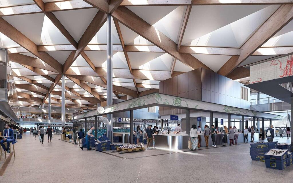A place of meeting, movement and everyday experience (Photo: 3XN Architects) שוק הדגים בסדיני, אוסטרליה