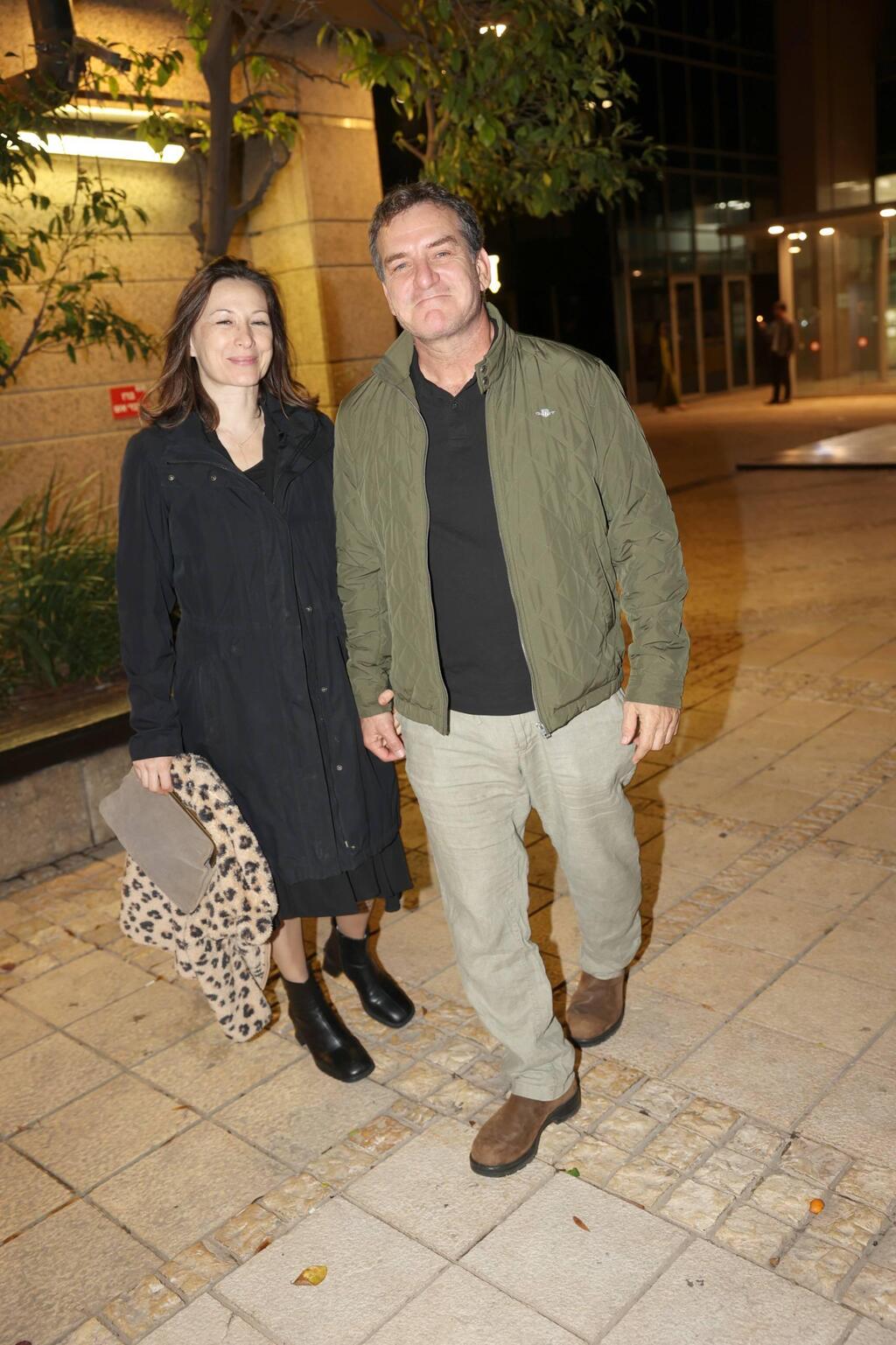 דני קושמרו ואנג׳ליקה ברמן (צילום: אור גפן) דני קושמרו