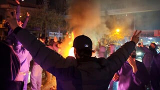 מחאה מחאות הפגנה הפגנות איראן טהרן 8 בינואר