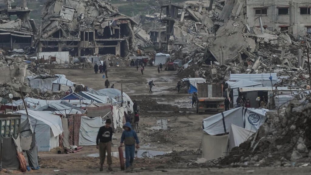 Gaza (Photo: AP Photo/Jehad Alshrafi) שכונת זייתון