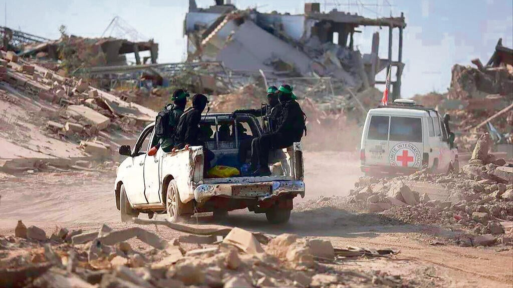 Hamas terrorists in Gaza Hamas terrorists in Gaza