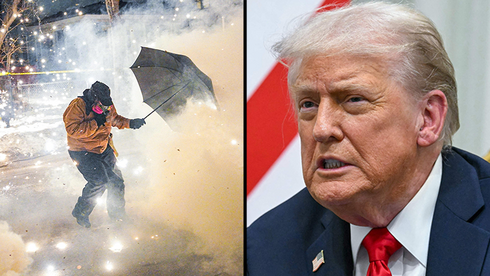 סערת ICE והמהגרים: טראמפ מאיים להפעיל את 