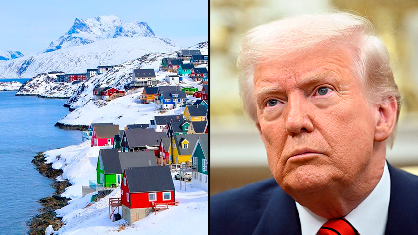 Photo: AFP, Chris Christophersen / shutterstock נשיא ארצות הברית דונלד טראמפ , גרינלנד