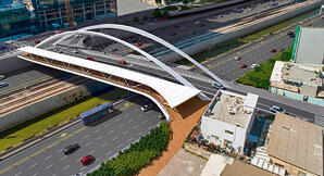 הדמיית הגשר | צילום: האוסמן אדריכלים