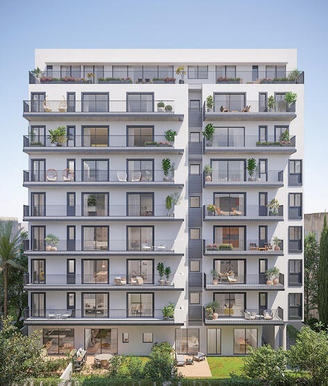 הדירה בפרויקט ויצמן של רייק | צילום: zeituni3d