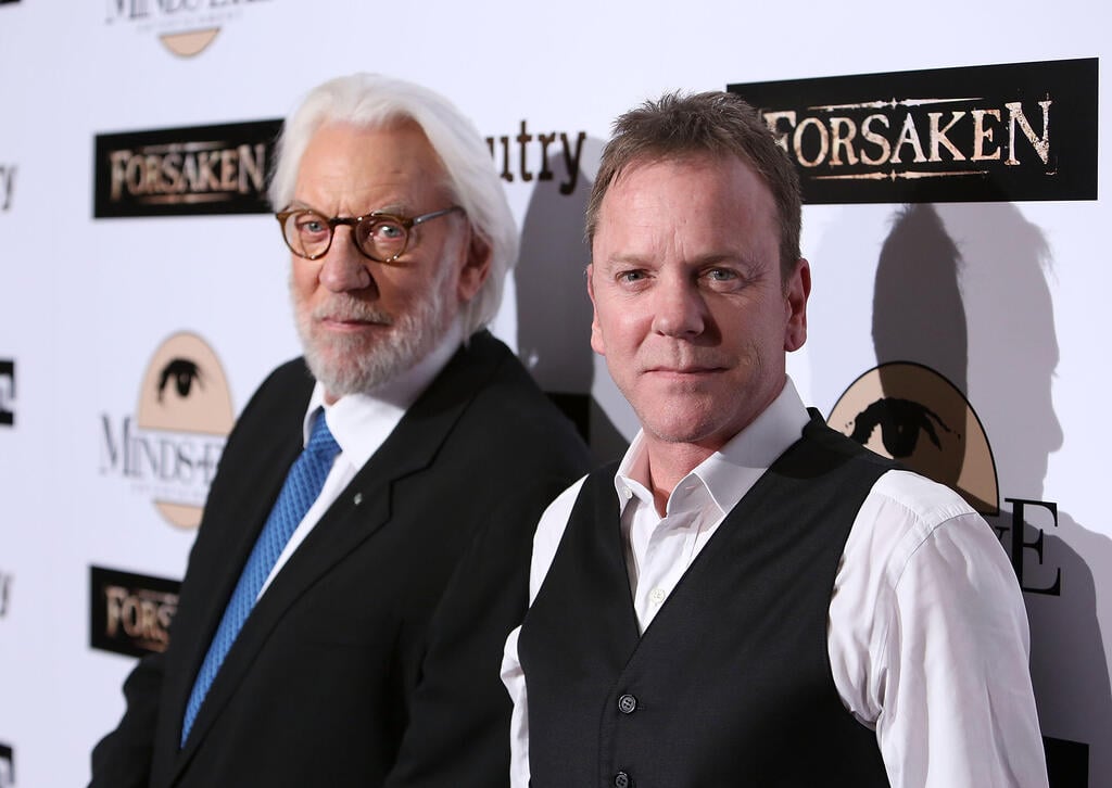 סאת'רלנד ואביו, דונלד סאת'רלנד (צילום: Jesse Grant/Getty Images) קיפר סאת'רלנד דונלד סאת'רלנד