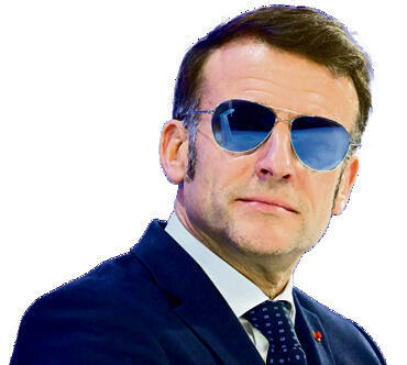 חילופי מהלומות. מקרון