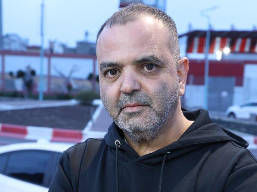 “We will not return to our businesses until we see personal security,” Mohammed Jaber said. (Photo: Elad Gershgoren) מוחמד ג'אבר, בעל עסק שסגר