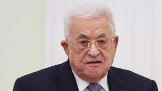 ראש הרשות הפלסטינית אבו מאזן ב קרמלין