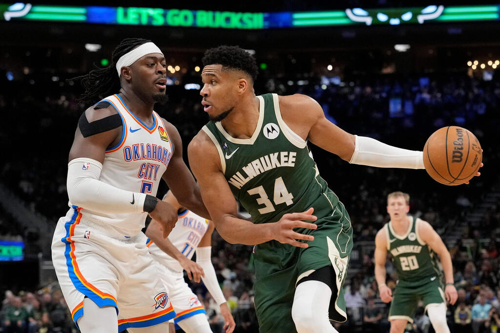 יאניס (צילום: Patrick McDermott / GETTY IMAGES NORTH AMERICA / AFP) יאניס