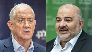 עבאס וגנץ. "הוא היה איתי בעניין הזה 100% " |