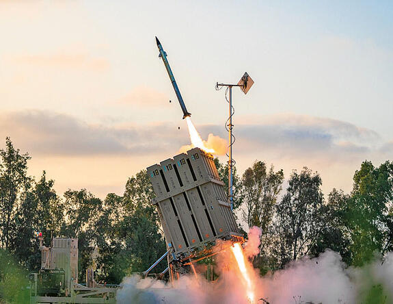 צפי ההזמנות של רפאל מתקרב ל־100 מיליארד שקל. מערכת כיפת ברזל | צילום: רפאל