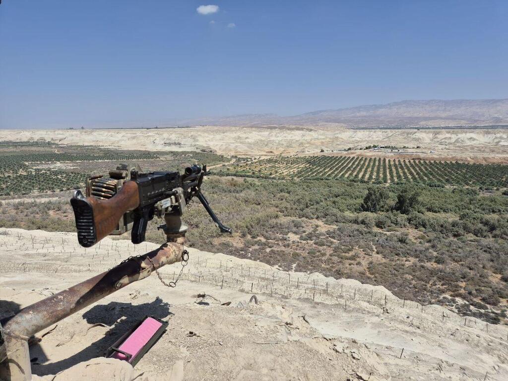 Fortified positions dating back to the 1967 Six-Day War are being reactivated along the Jordanian border as part of new Israeli defense measures (Photo: IDF) מוצבים ישנים מול ירדן ממלחמת ששת הימים חוזרים לשימוש