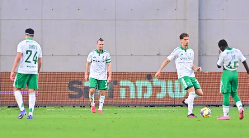 תבוסה קשה. מכבי חיפה (צילום: חגי מיכאלי, ONE) תבוסה קשה. מכבי חיפה