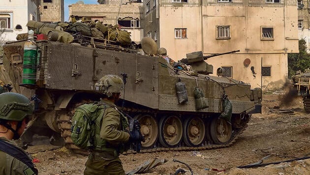 אכזרית בשג’אעיה במהלך התמרון ברצועה