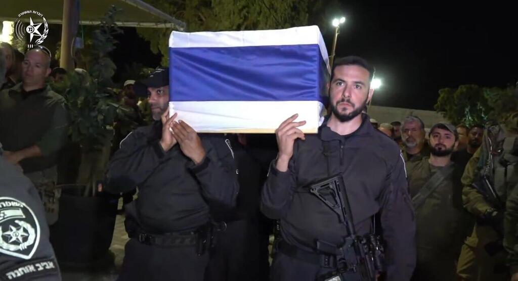 Photo: Israel Police Spokesperson שיירת הליווי של רס״ר רני גואילי ז״ל